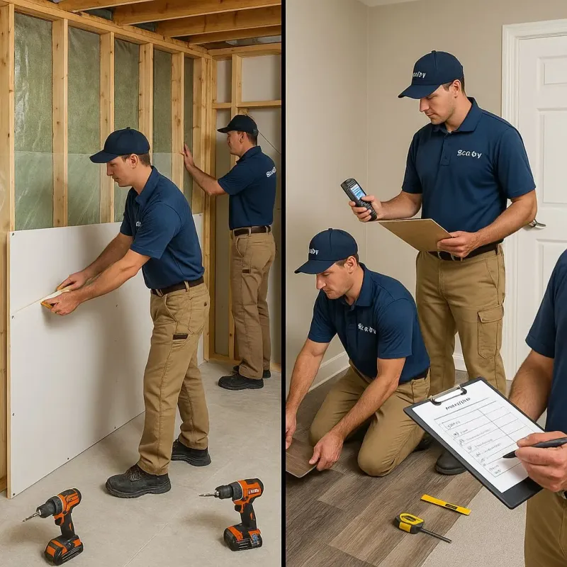 Repairs and Reconstruction process in King George County, VA